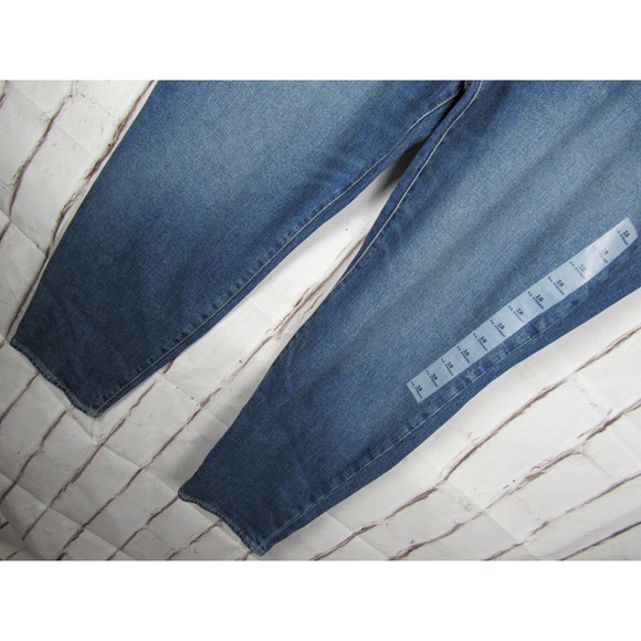 Old Navy Women's Jeans Size 18 Blue O.G. Straight High Rise Denim - Picture 3 of 5